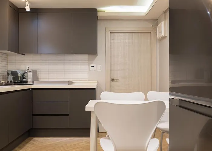 Gasthuis Woody Two Bedroom In Hongdae 3*